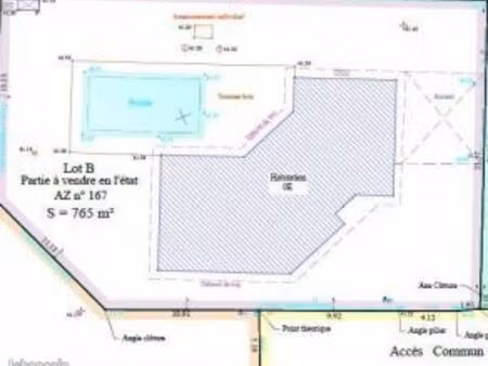 terrain 697 m² saint aubin de medoc