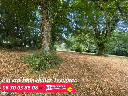 terrain 3 806 m² treignac
