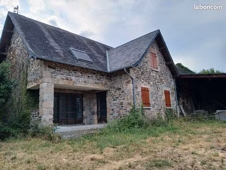 maison avec grange et terrain