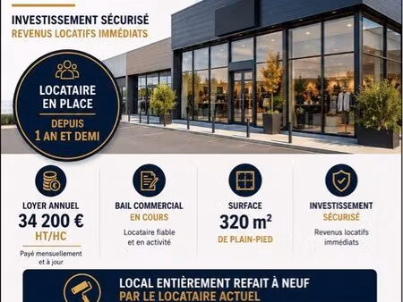 murs commerciaux
