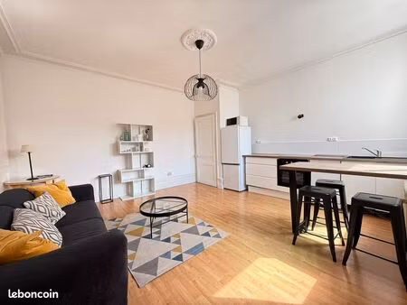 location appartement t2 meublé boulogne sur mer centre ville