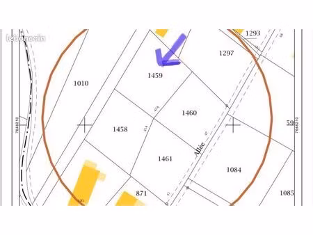 terrain plat 631 m2 la rivière