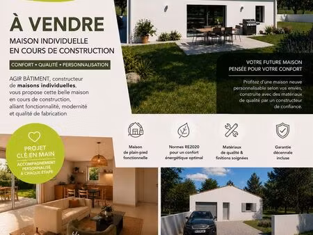 maison neuve a vendre