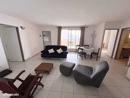 à louer – bel appartement meublé de 90 m² à bellepierre – 1 700 cc