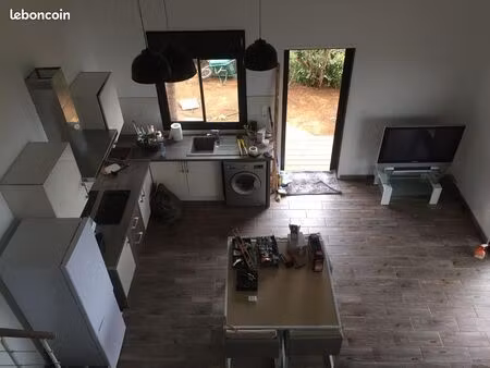 maison f2 55m2 wifi internet entierement meuble avec gout
