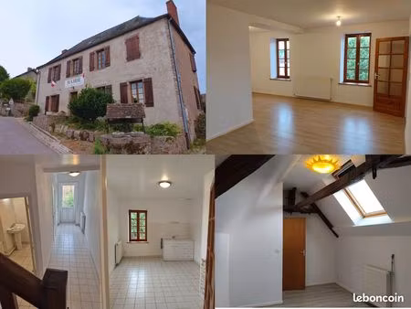 location appartement 5 pièces - 91 m2 - châtelus 03120