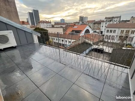 nancy centre gare appart f5 125m² terrasse climatisation