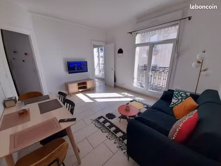 2 pièces meublé 39m2 hyper centre
