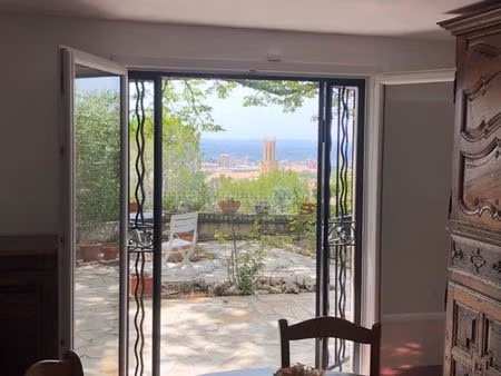 loue maison 122m² à aix-en-provence (13) avec vue panoramique sur la ville