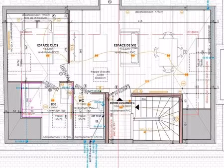 t1 bis neuf – 24 m² habitables – grande surface au sol – 2 places de parking – tout à pied