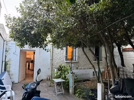 maison individuelle 60 m2 / 128 m2 jardin /creteil / travaux a effectuer ⚠️
