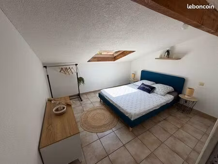 appartement t3 duplex meublé idéal colocation ou mobilité professionnelle – parking privé
