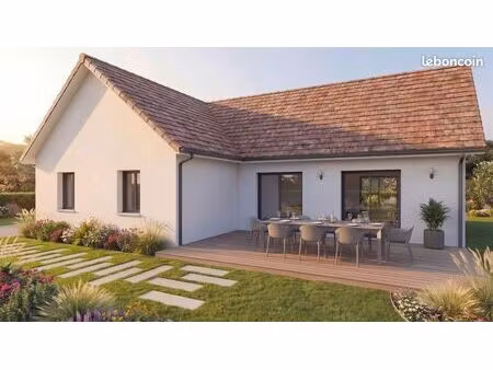 projet de construction d'une maison 103.25 m² avec terrain à fursac (23)