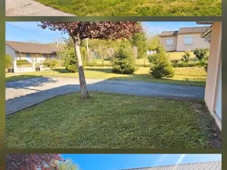 maison plain-pied t3 de 80 m² avec grand jardin et garage