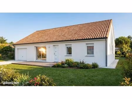 projet de construction d'une maison 95.01 m² avec terrain à genouillac (23)