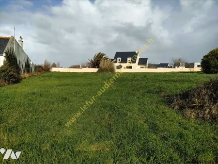 vente terrain 1542 m² à plouhinec (29780)  105 000 €