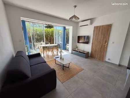 appartement t2 40m² + jardin 28m² – wifi inclus