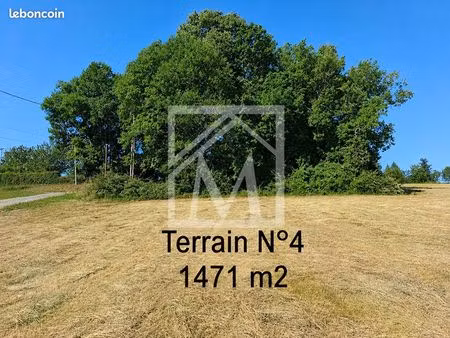 terrain 1471 m² trelissac