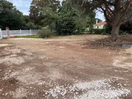 vente terrain 570 m² à echillais (17620)  120 000 €