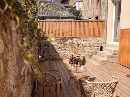 appartement 50m² avec terrasse - centre guingamp