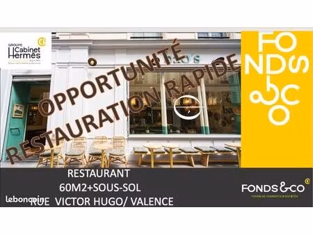 fonds de commerce restaurant 89 m²