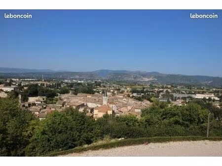terrain à bâtir sur les hauteurs de loriol-sur-drôme