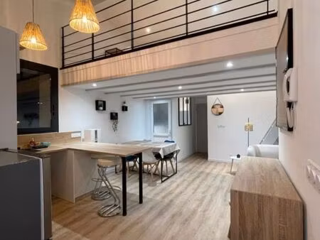 appartement 58m2+ mezzanine et loggia