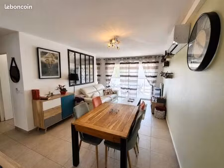 appartement t3 69m2 - quartier danton  terrasse  garage et climatisation