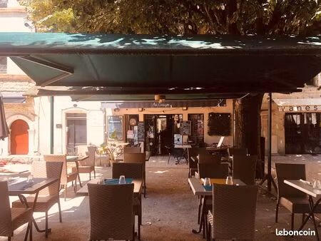 à vendre – fonds de commerce bar restaurant avec terrasse