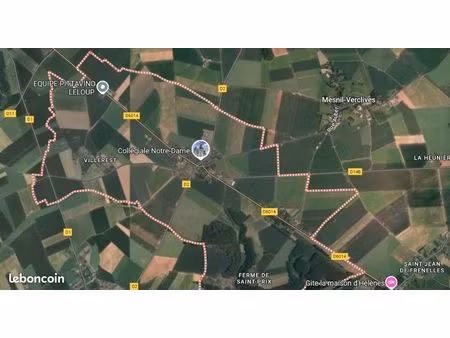 terrain 800 m² ecouis