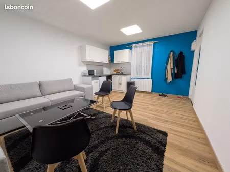 studio 25m² meublé & rénové