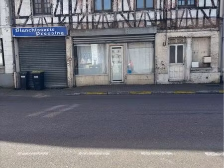 immeuble atypique 425 m² + 2 appartements + boutique + garage – pont-saint-pierre (27) – 1