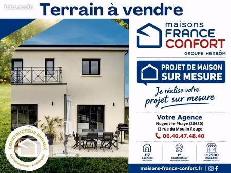 terrain 648 m² gellainville
