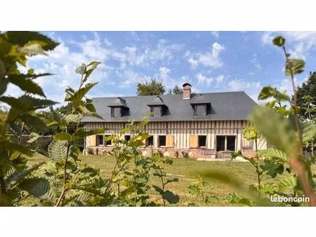 maison normande d’exception – le charme de l’ancien  les performances du neuf
