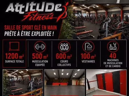 fond de commerce salle de sport