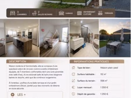 maison plain pied