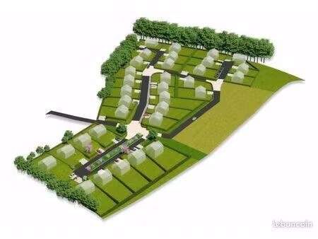 terrain 817 m² ergue gaberic