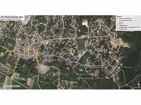terrain 660 m² vers pont du gard