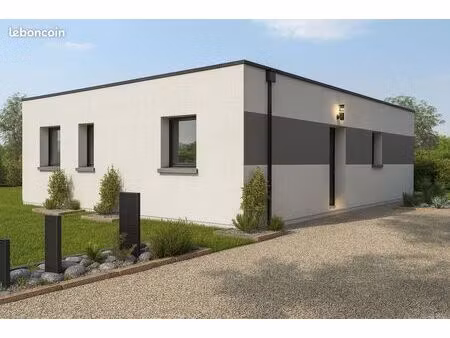 projet de construction d'une maison 75 m² avec terrain à sainte-seve (29)