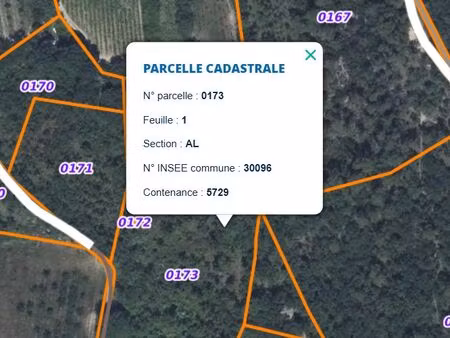 vend terrain agricole