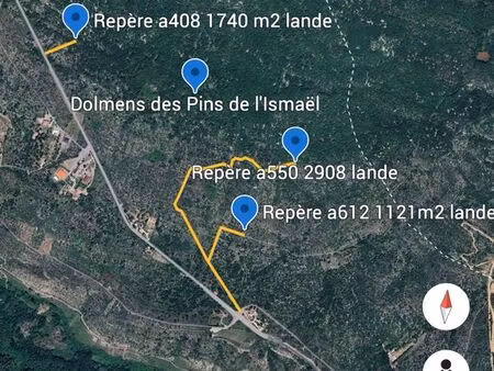 terre agricole 1740 m2