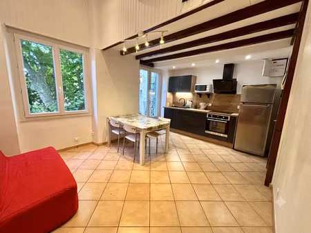 t2 de 31m2 climatisé avec terrasse et mezzanine - secteur s