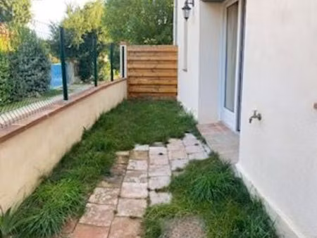 appartement 82 m² duplex jardinet balma meublé - cadre exceptionnel