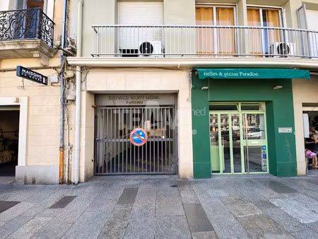 vente parking 14 m² à sète (34200)  43 000 €