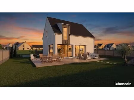 projet de construction d'une maison 93 m² avec terrain à briec (29)