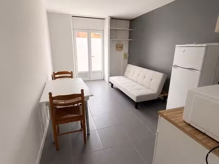 studio 28 m² – nogaro (32) – rez-de-chaussée – 365 cc