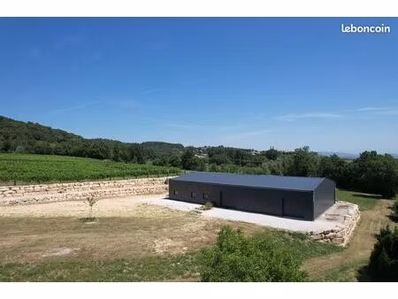 hangar 500m2 hyper isolé sur 60ares
