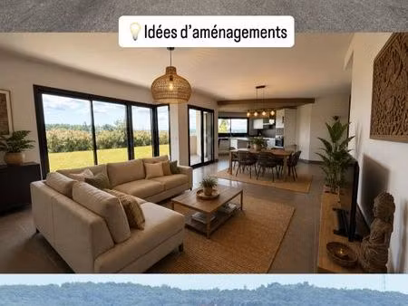 # maison contemporaine t5 de 137 m² – 4 chambres – vue dégagée – garage découvrez cette be