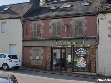 a vendre mur et fond de commerce 45m² + possibilité appartement 90m2