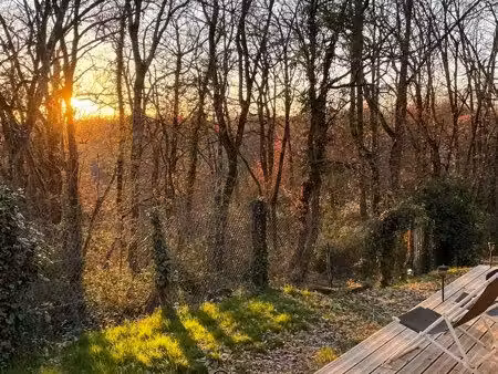 maison de plain-pied de 90 m² au cœur de la nature - terrain arboré de 1 775 m² - terrasse